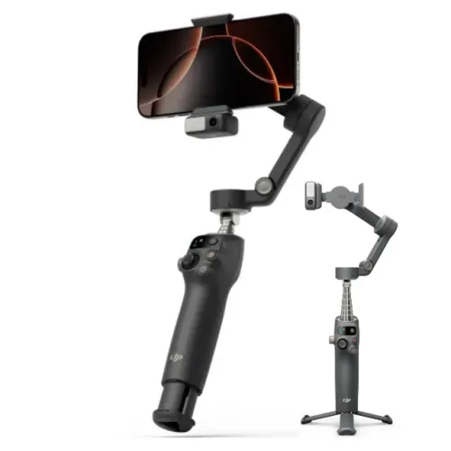 Estabilizador Gimbal Dji Osmo Mobile 7p - 6 - Lacrado Nfe Cinza-escuro