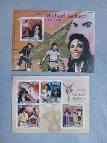 Lote de selos Michael Jackson 