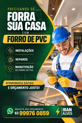 Forro de pvc 