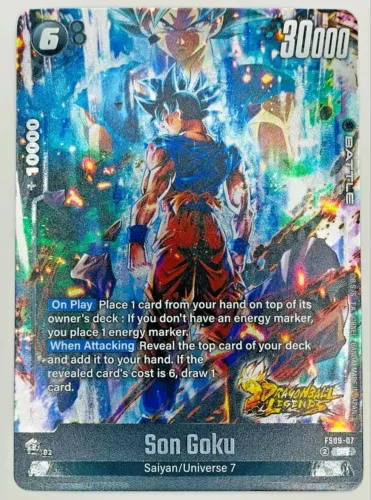 Carta Dragonball Fusion Goku Instinto Superior Legends Inglês