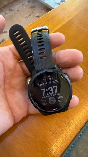 Relógio Garmin Forerunner 255 Music Muito Novo