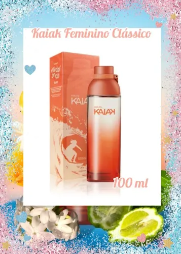 Natura Kaiak Feminino - 100 ml | Pronta Entrega