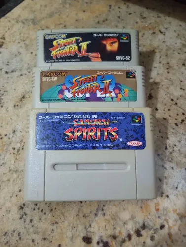 Kit Jogos de Luta Clássicos - SNES / Super Famicom