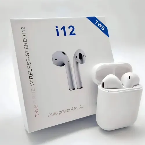 Fone Bluetooth TWS i12 - Novo (Pronta Entrega)