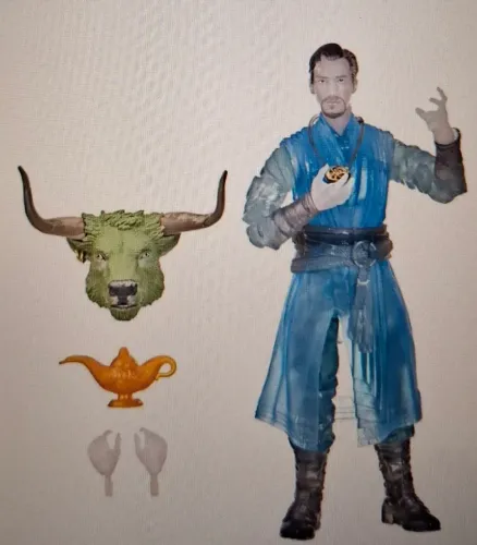 Boneco Marvel Legends Doutor Estranho Doctor Strange Multiverso + Baf Hasbro