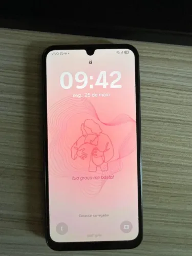 Celular A24 128GB- muito conservado, funcionando perfeitamente e sem defeitos.