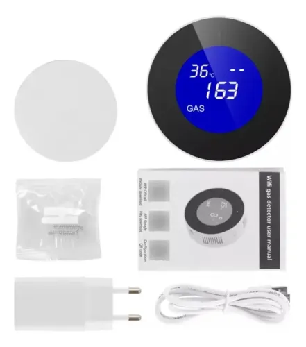 Detector De Gás Tuya Smart - Glp/gn Cozinha Único