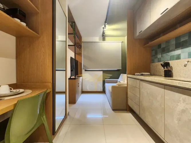 Studio Moderno E Andar Alto Em 22M² E 1 Vaga Rotativas Na Ondina. 1PFN7JD