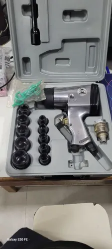 Chave impacto pistola pneumática 10 a 27 mm