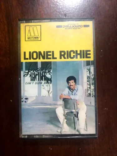 Fita k7 Lionel Richie Cant slow down