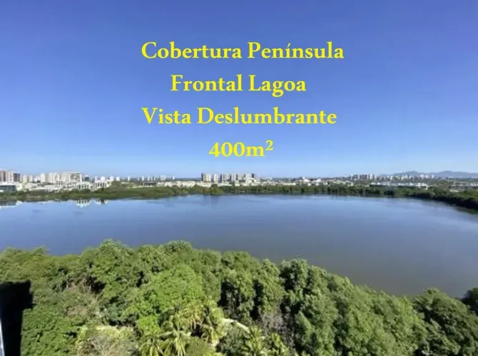 Duplex para venda possui 400 metros quadrados com 4 quartos em Barra da Tijuca - Rio de Ja