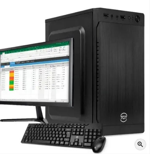 Computador Home Completo, AMD Ryzen 5 5600GT, 16GB DDR4, SSD 480GB + Monitor 