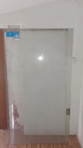Porta de vidro uma folha 