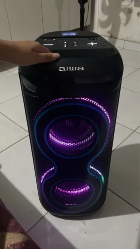 Caixa de som aiwa