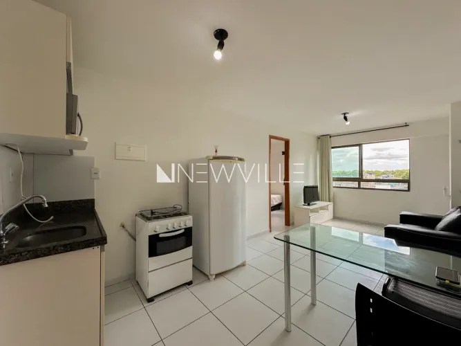 Apartamento para alugar no Condomínio Baía de Mesquita Residence, em Boa Viagem  35m², 1 s