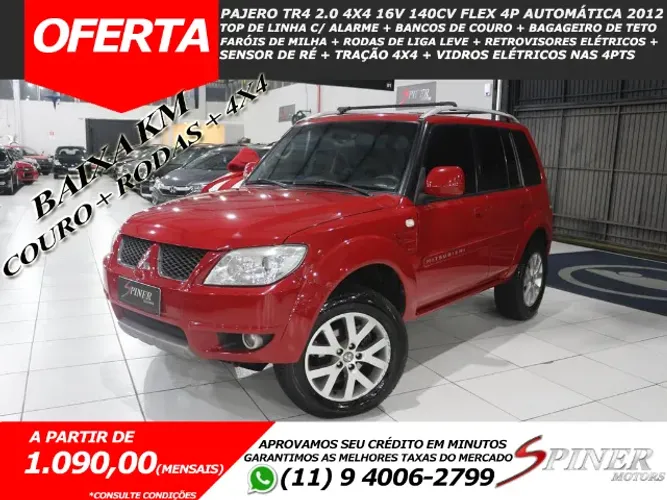 Mitsubishi Pajero TR4 2.0/ 2.0 Flex 16V 4X4 Aut. 2012