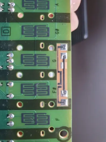 Placa 8ª piano yamaha P-45 (DEFEITO)
