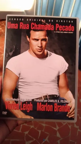 DVD original uma rua chamada pecado ótimo estado.