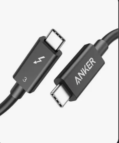 cabo thunderbolt 3 Anker original tenho 2x cabos