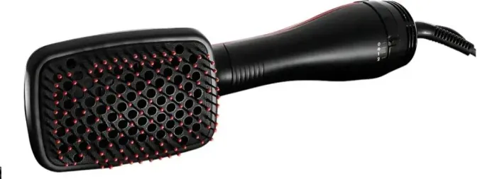 Escova Secadora Philco Soft Brush 1200W - Preto e Vermelho