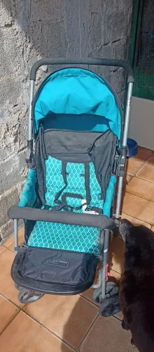 Carrinho de Bebê Berço Alça Reversível Flip Multikids Baby 0 a 15 kg