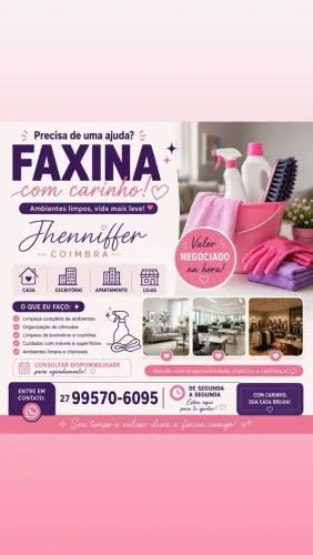 Serviço de faxina