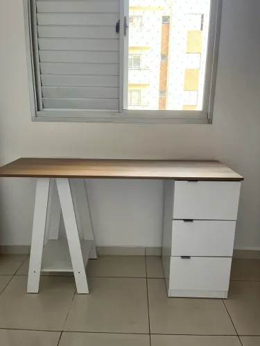 Mesa escritório branca 