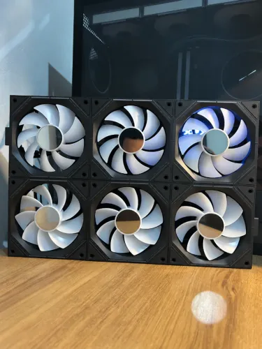 Kit Fans Uni-Fan Gamemax Mysrki 3 Forward, 3 Reverse - Parcelo