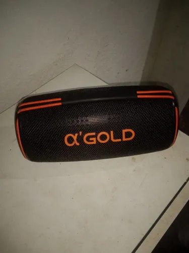 Caixinha de som a'gold