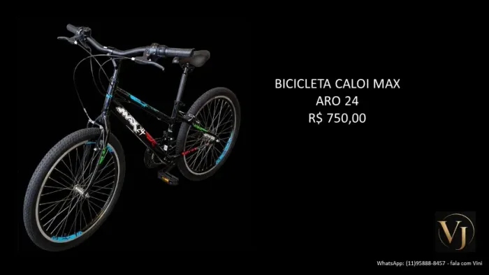 BICICLETA CALOI MAX ARO 24