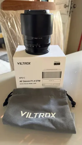 Vende-se lente Viltrox 56mm f1.4 nova