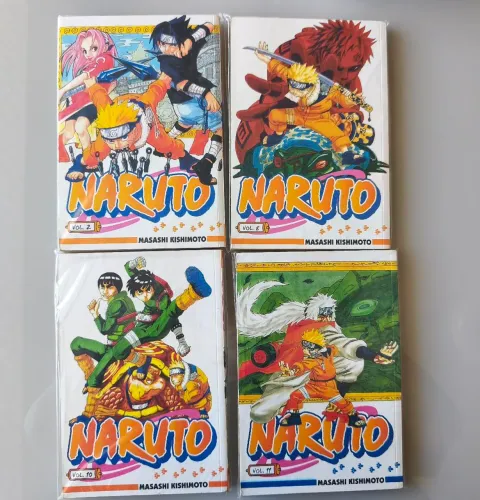 Mangás Naruto, edição antiga (Volumes avulsos)