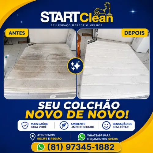 limpeza a seco e higienização de sofá e colchão