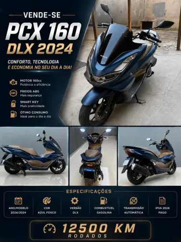 Vende-se PCX Dlx 2024