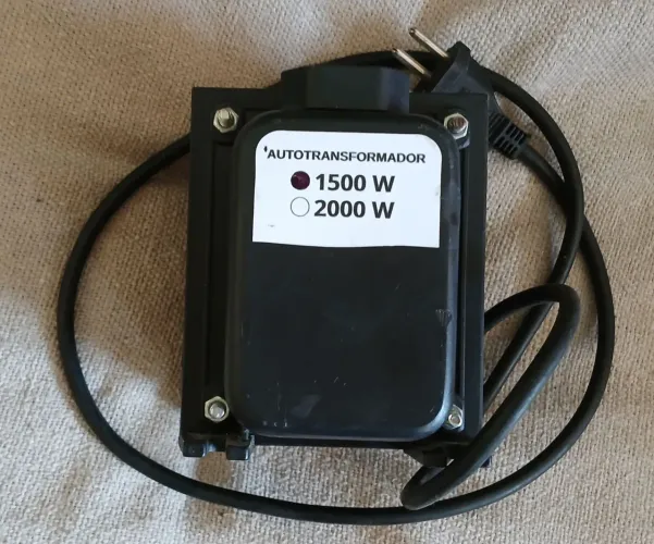AUTO TRANSFORMADOR POTENCIA 1500W 