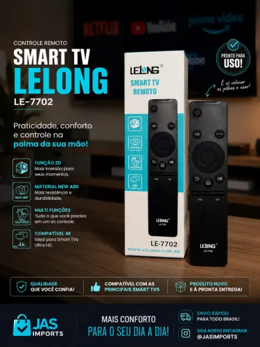 Controle remoto universal 7702