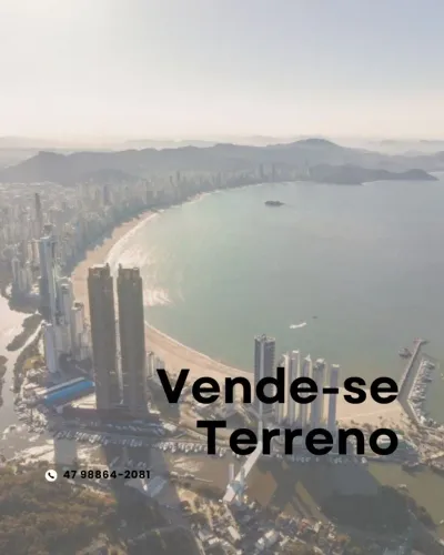 Terreno com 780m²,localizado na Emanuel Rebelo dos Santos em frente ao Rio Camboriú