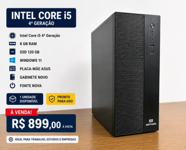 COMPUTADOR/DESKTOP COMPLETO | INTEL CORE i5 | SSD | WINDOWS 11