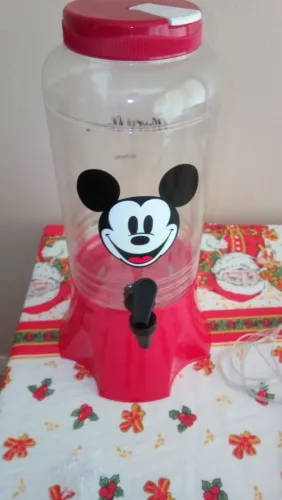 Suqueira de Acrílico do Mickey Mouse