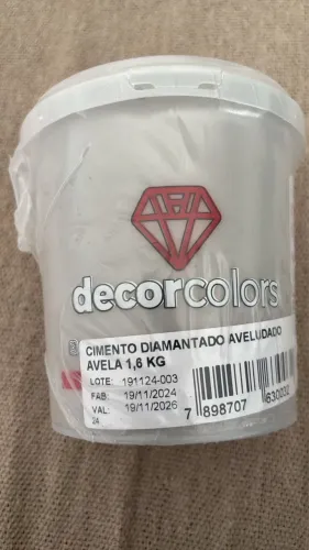Cimento Queimado Diamantado 1,6 kg - Decor Colors