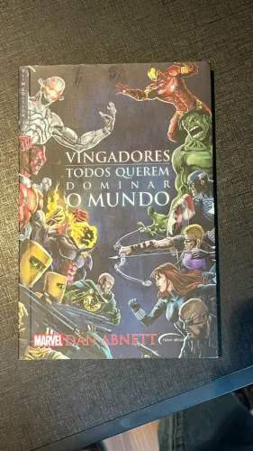 livro vingadores todos quetem dominar o mundo
