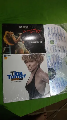 2 Laser Disc tina Turner 