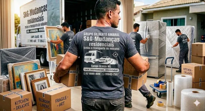 Gilberto Amaral- Mudanças Residenciais- Fretes-Transporte de Veículos