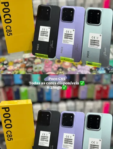 Xiaomi Poco C85 256GB | lacrado com 1 ano de garantia | loja física BH