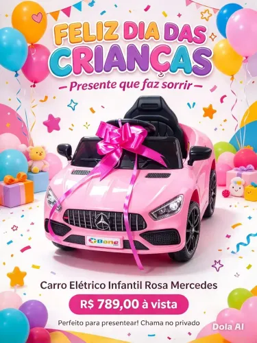 Carinho elétrico Mercedes