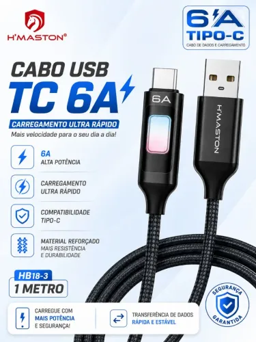 Cabo usb tc