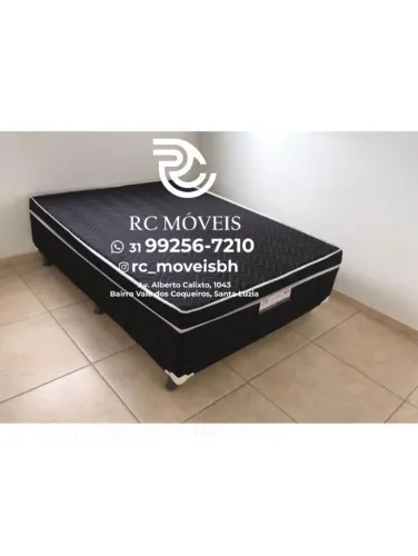 Cama Box Casal OrthoBox com Colchão D33 - Conforto e Durabilidade
