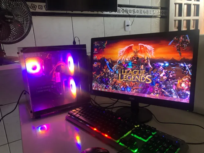 Computador gamer completo novo 