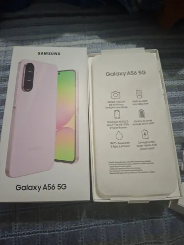 Celular Samsung A56 novo