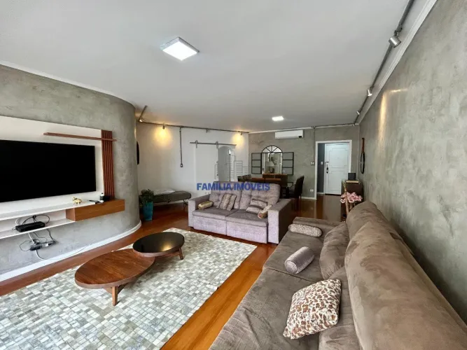 Apartamento à venda de frente 3 quartos 1 suíte Gonzaga Santos/SP